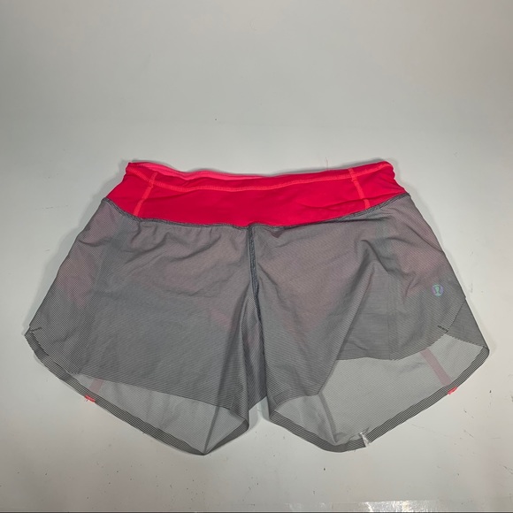lululemon athletica Pants - Lululemon Run Times Shorts 4.5” Inseam Stripe READ